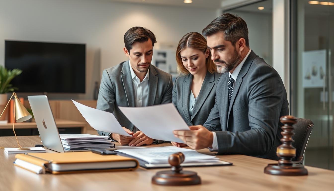 Property settlement documents and transfer review